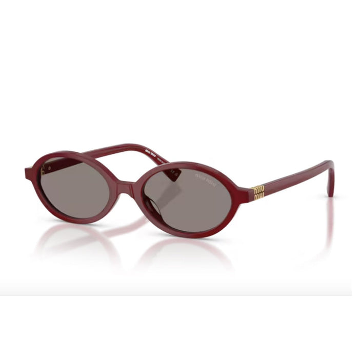 Miu 0mu 04zs Burgundy Acetato Sunglasses