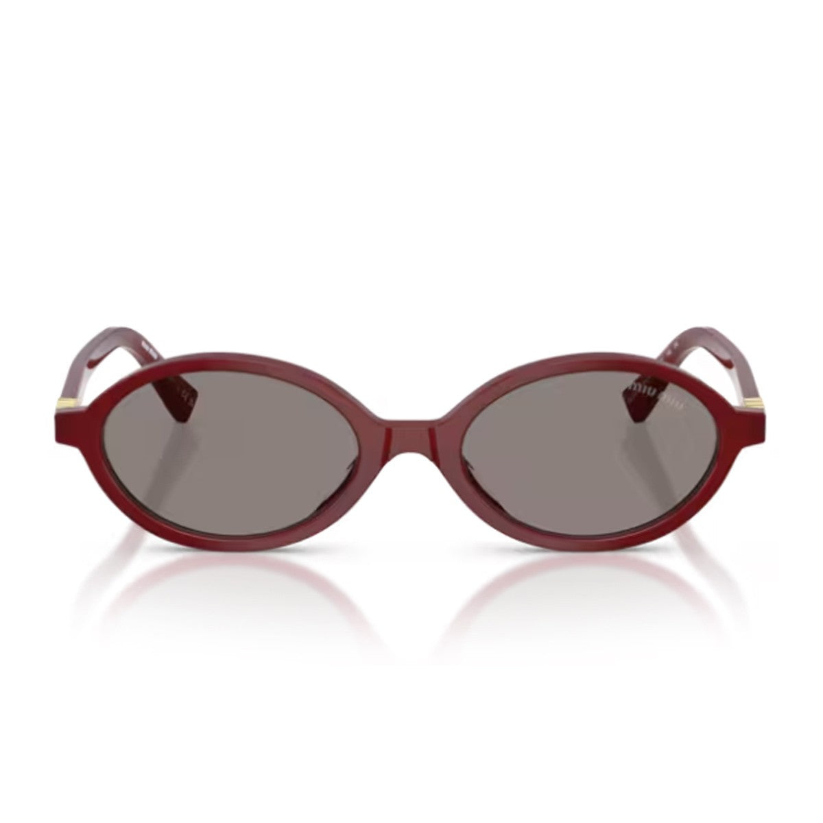 Miu 0mu 04zs Burgundy Acetato Sunglasses