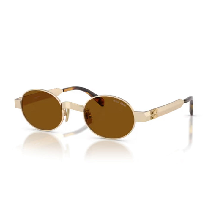 Miu B51s Oro Metallo Occhiali Da Sole
