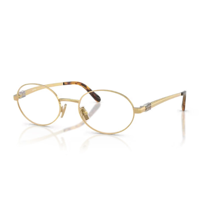 Miu 0mu 50zv Gold Metallo Optical Frames