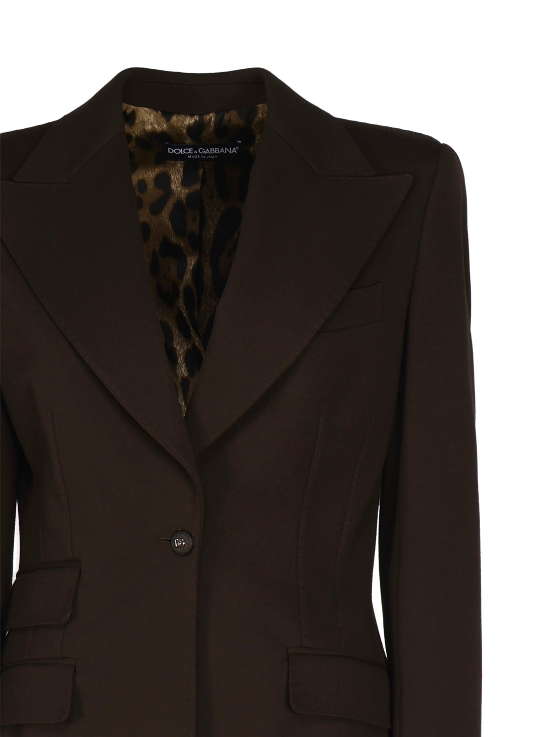 Dolce & Gabbana Jackets Brown Viscose