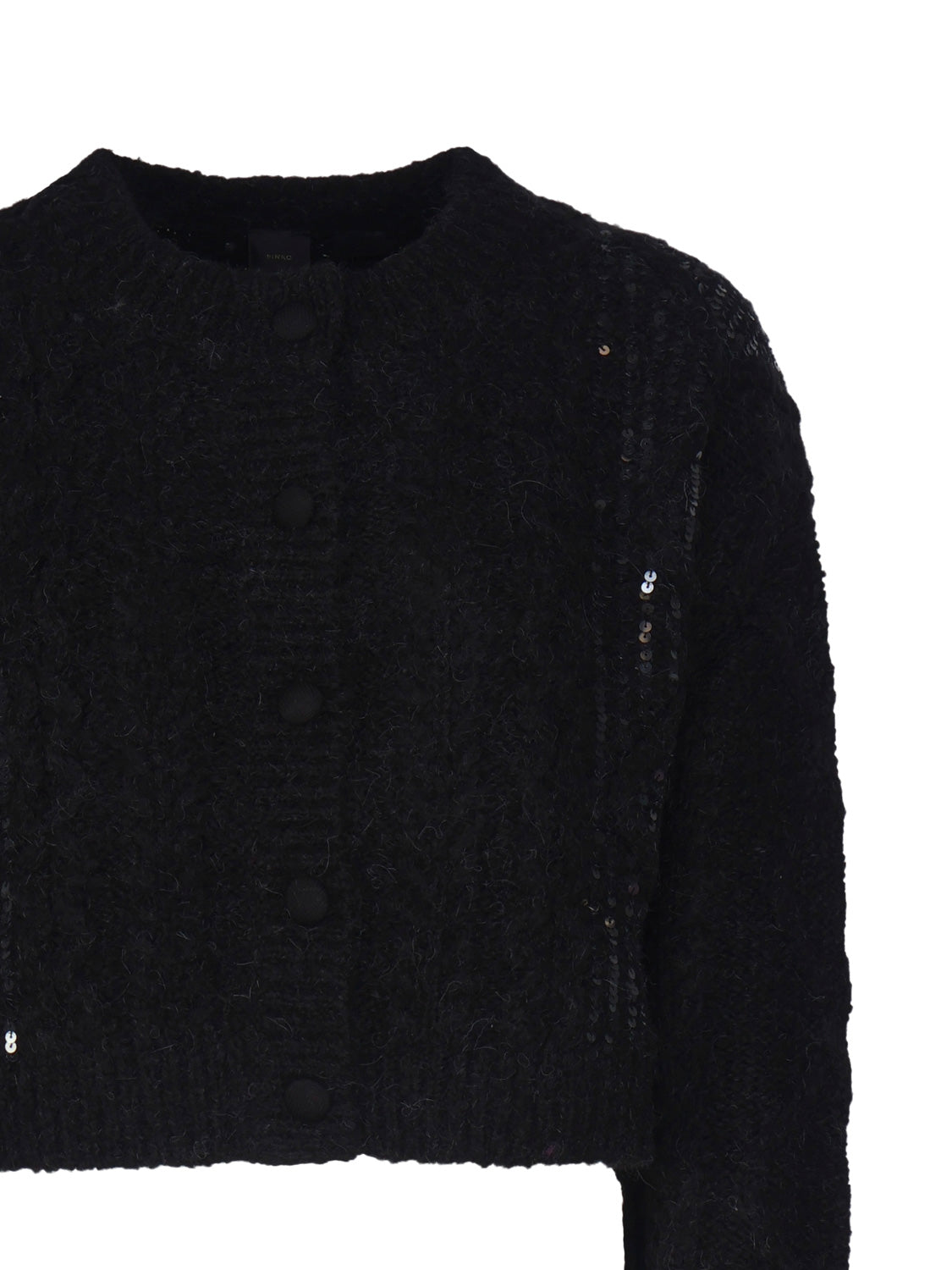 Pinko Sweaters Black Wool