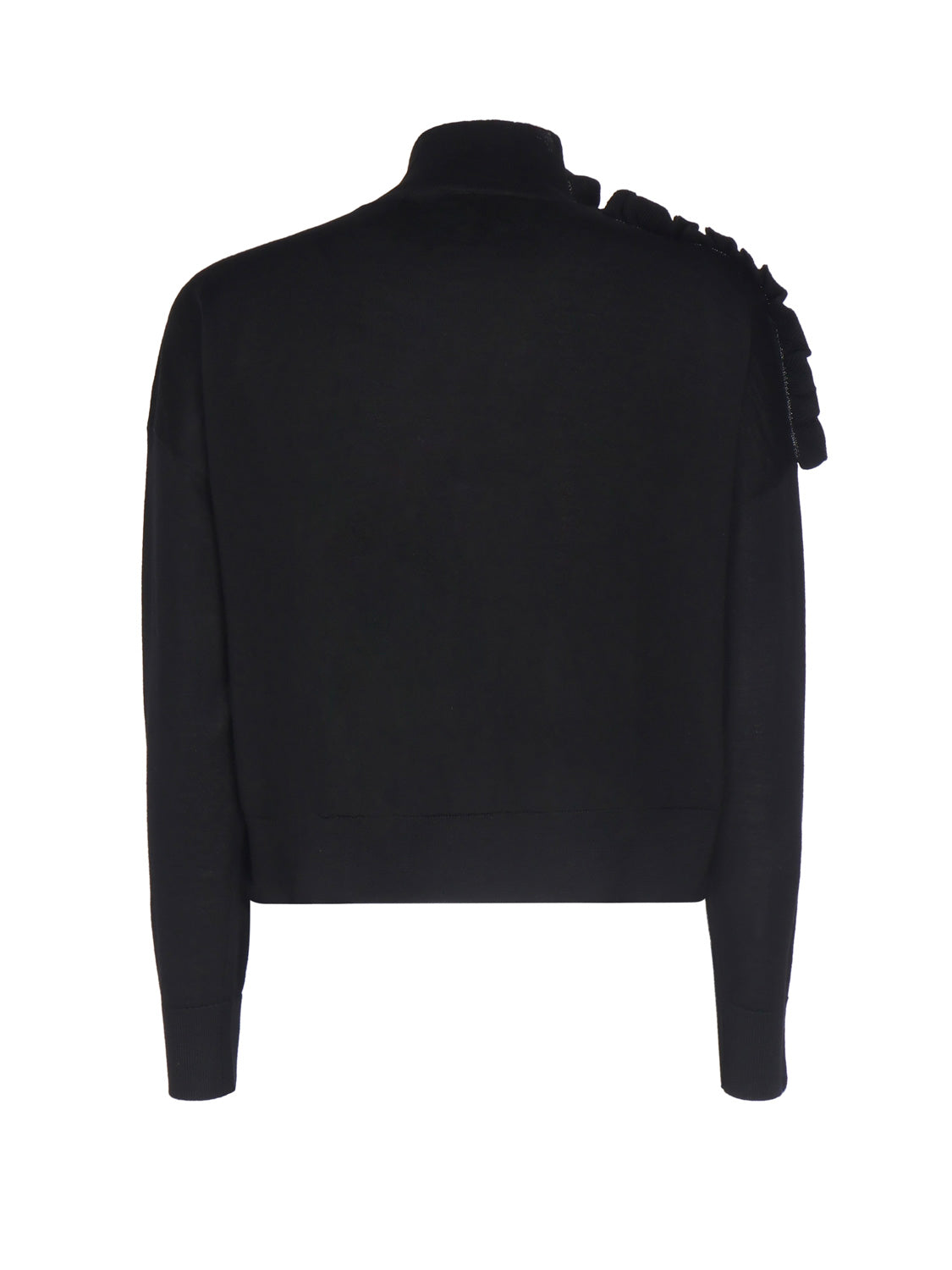 Pinko Sweaters Black Wool Virgin