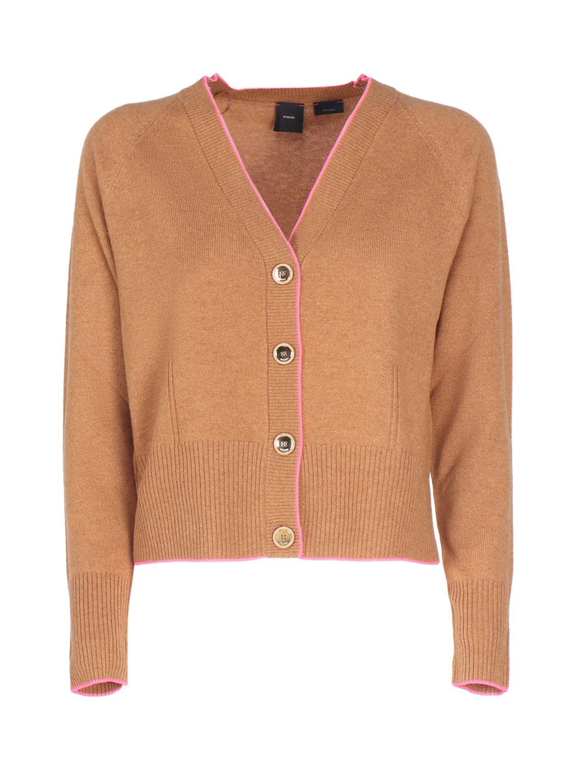 Pinko Sweaters Beige Wool