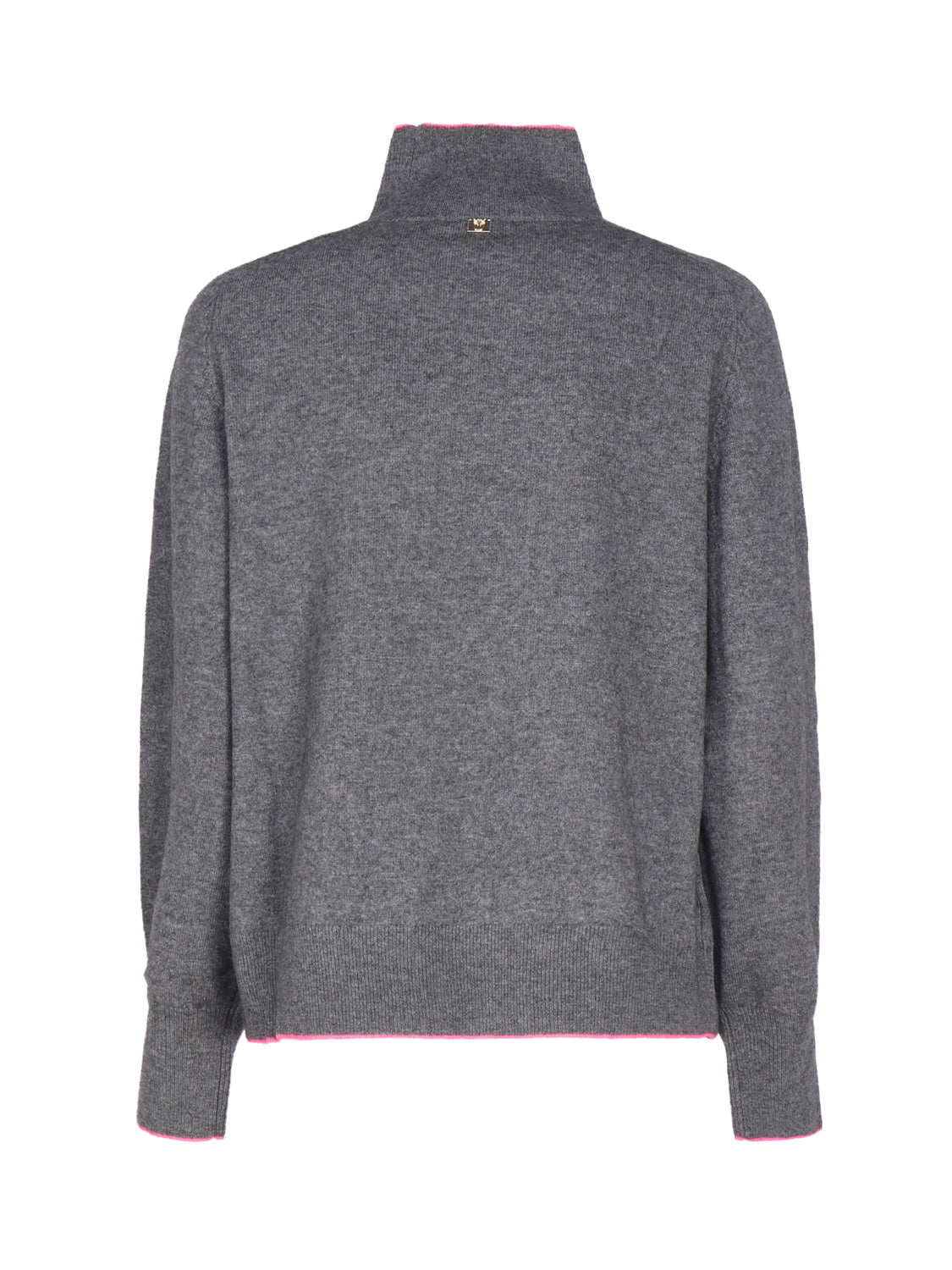 Pinko Sweaters Grey Wool