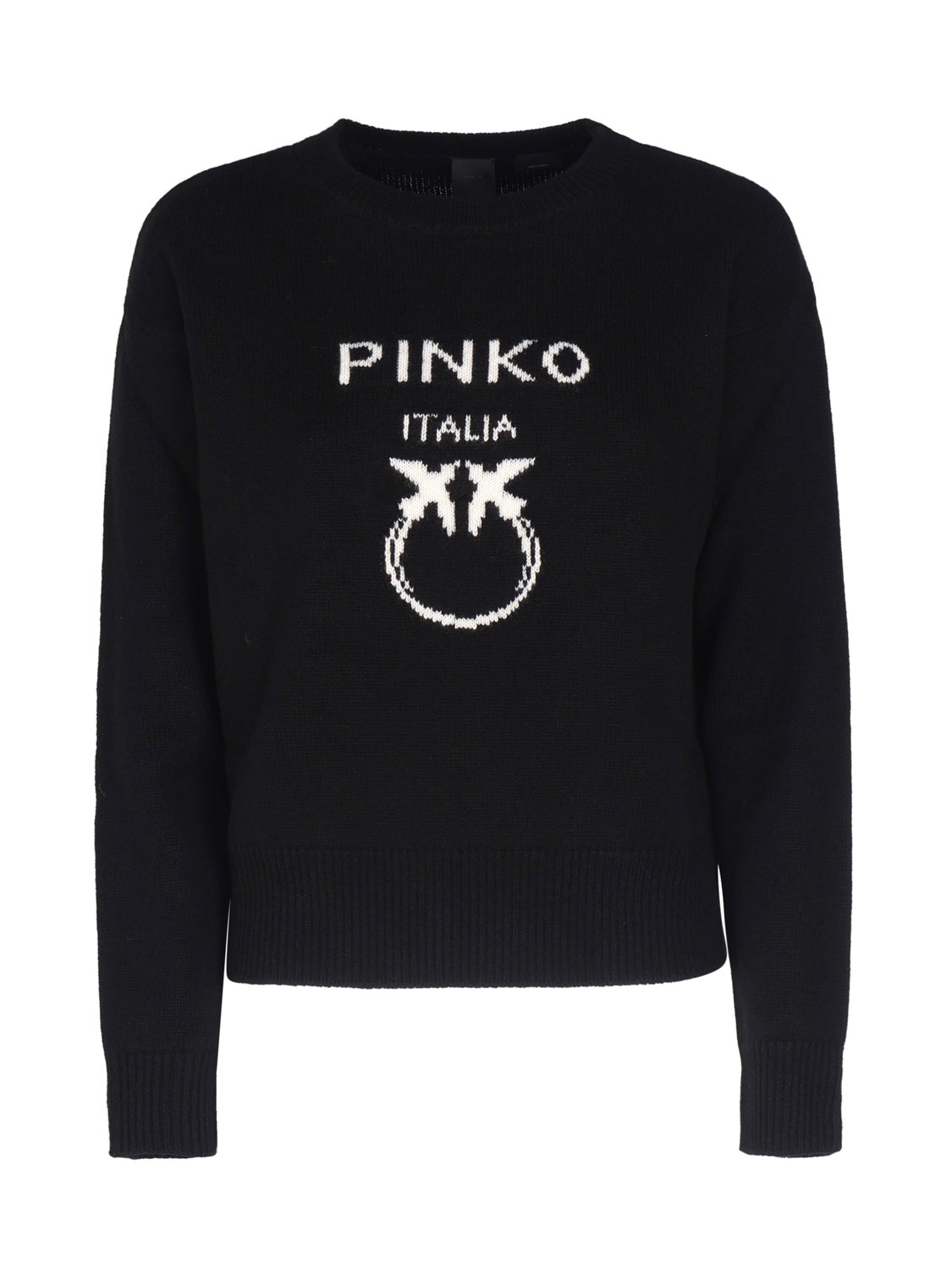 Pinko Sweaters Black Wool