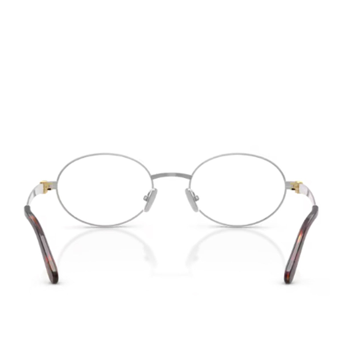 Miu 0mu 50zv Silver Metallo Optical Frames