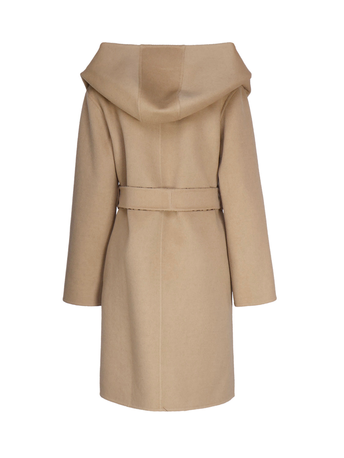 Valentino Garavani Coats Beige, Black Virgin Wool