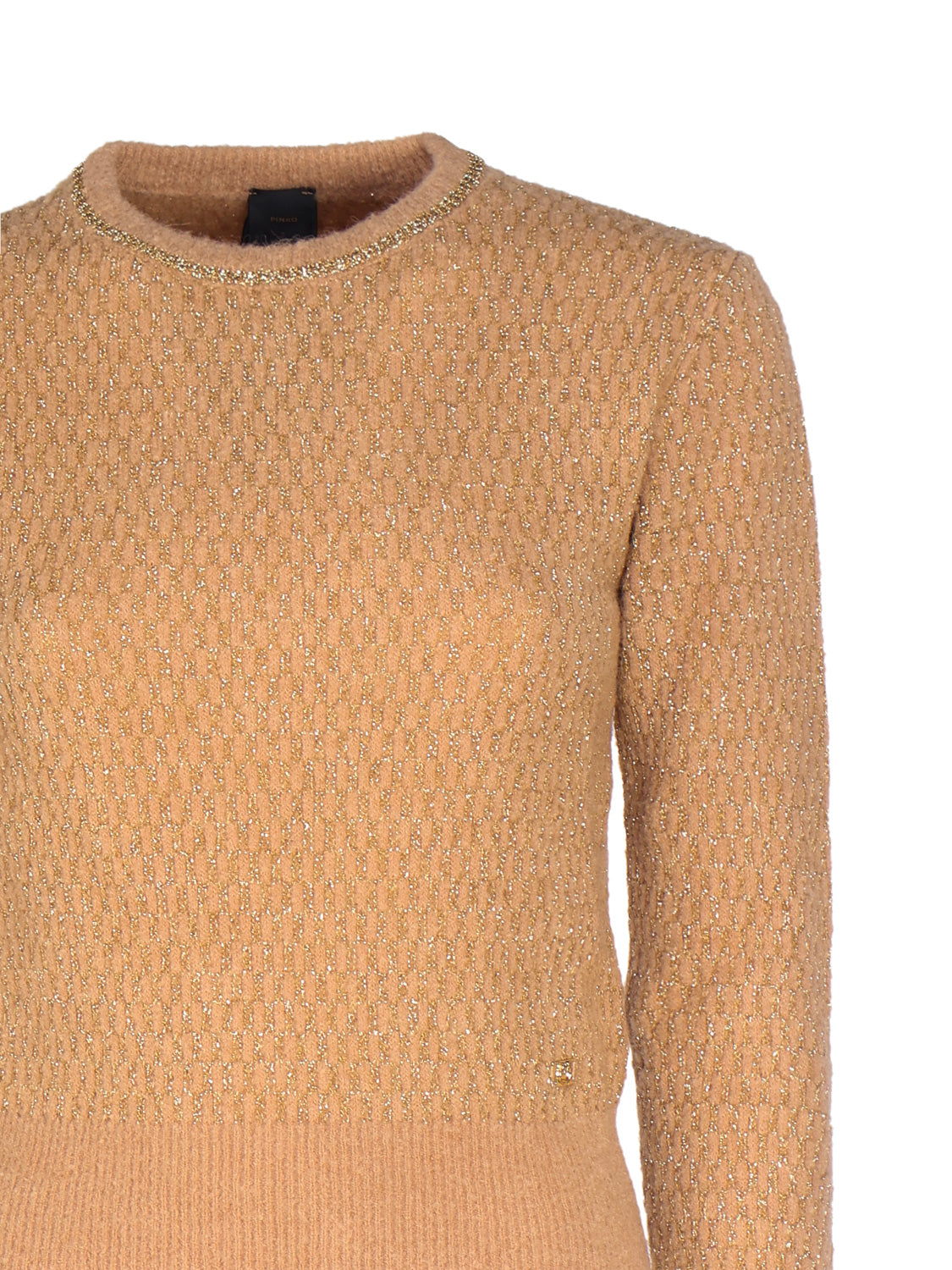 Pinko Sweaters Beige Alpaca