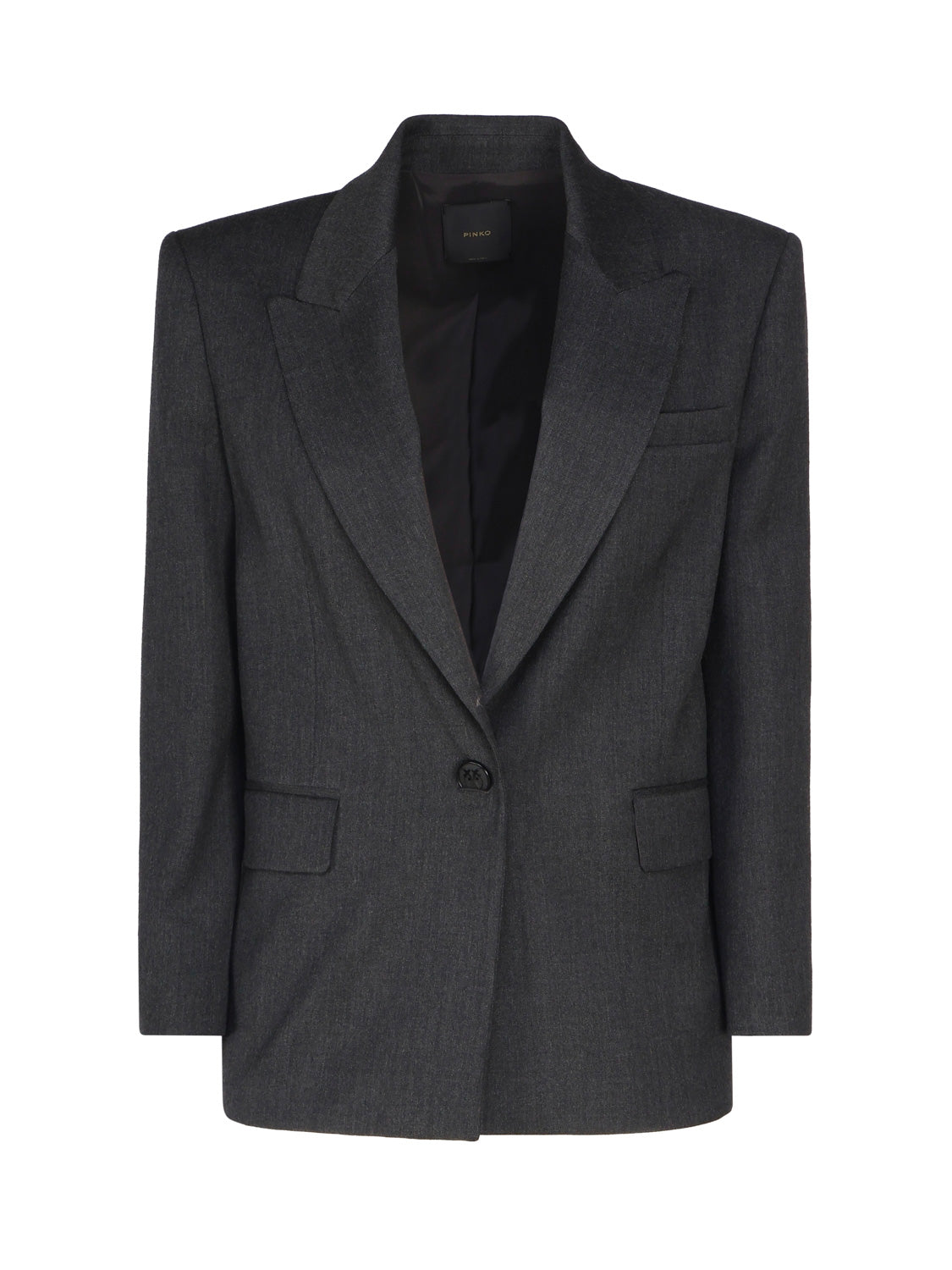Pinko Jackets Grey Wool