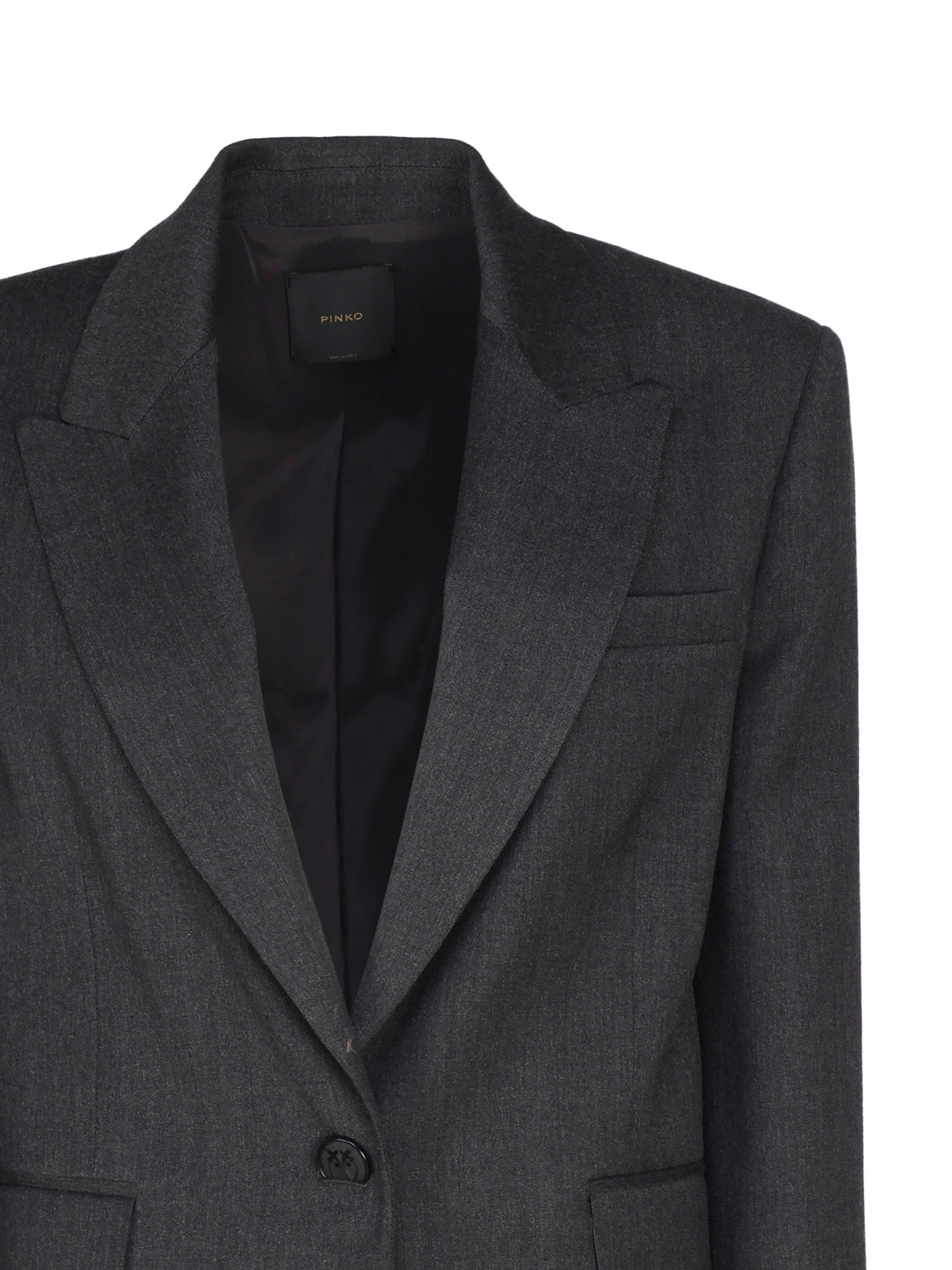 Pinko Jackets Grey Wool