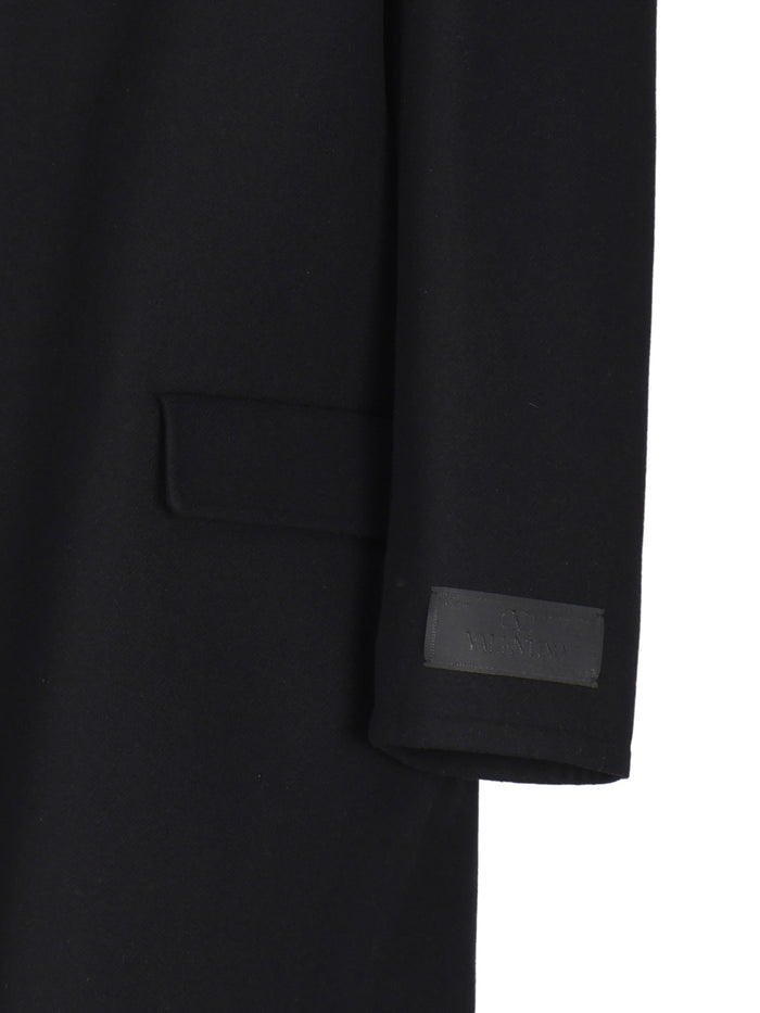 Valentino Garavani Coats Black Wool