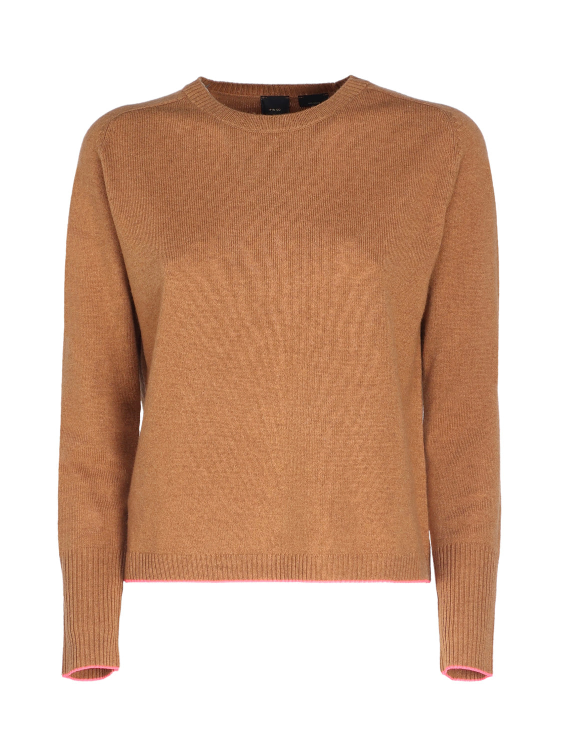 Pinko Sweaters Beige Wool