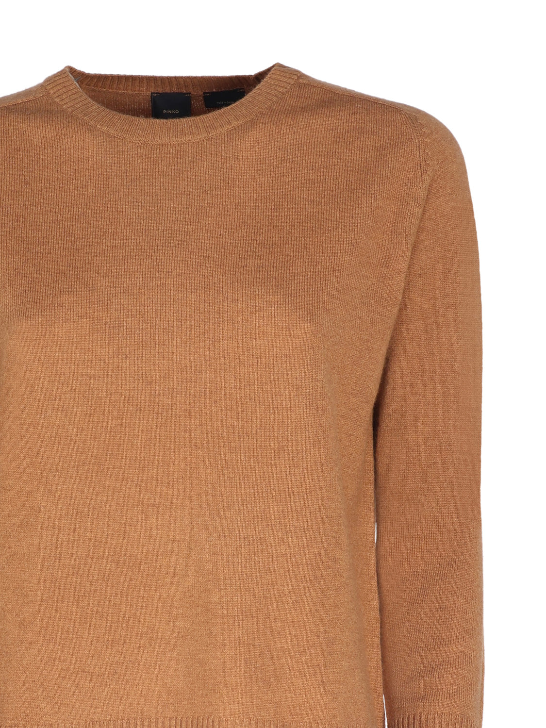 Pinko Sweaters Beige Wool