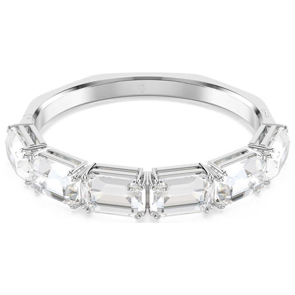 Preloved - Swarovski Womens Millenia White Crystal Bangle 5696321 One Color Bracelets
