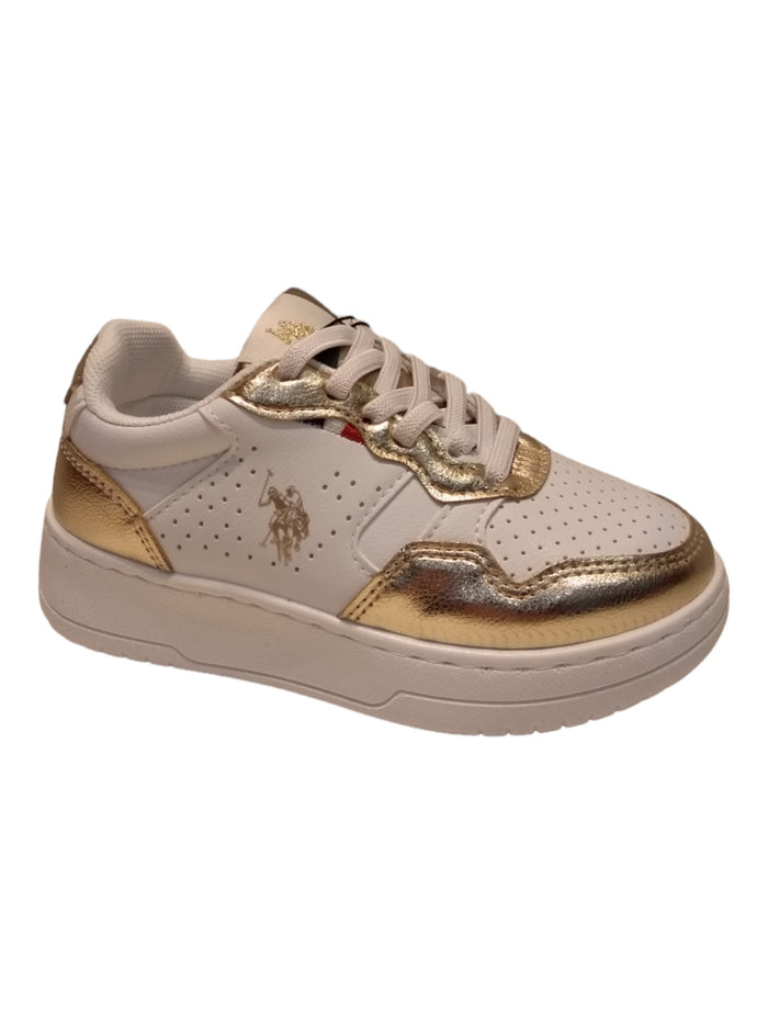 Iniettato Tpu White Calf Leather Shoe