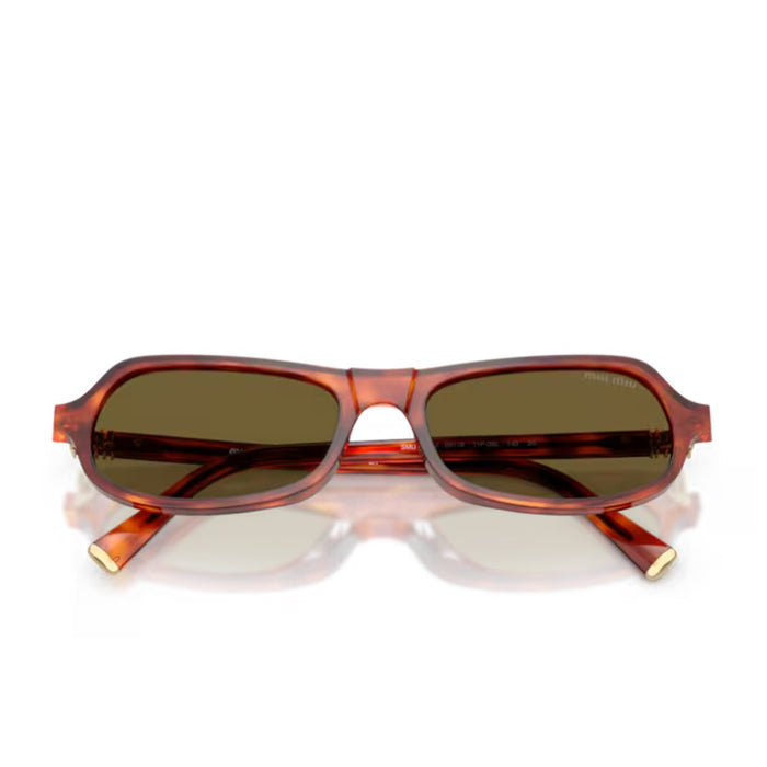 Miu B10su Regard Havana Acetato Occhiali Da Sole