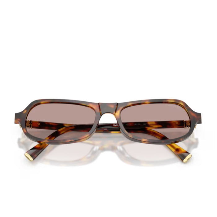 Miu B10su Regard Marrone Acetato Occhiali Da Sole