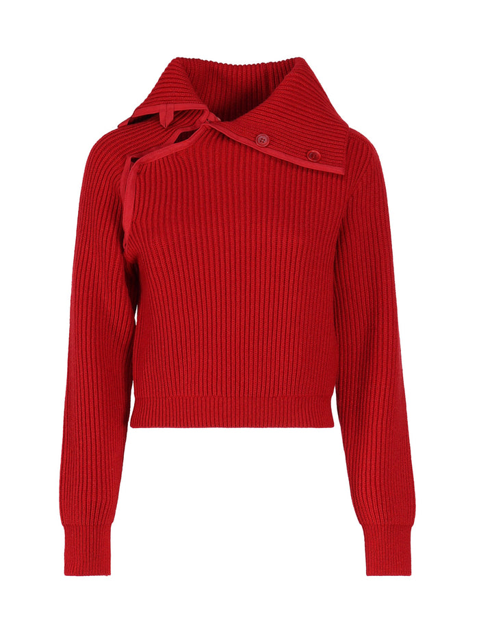 Jacquemus Sweaters Red Wo Pa