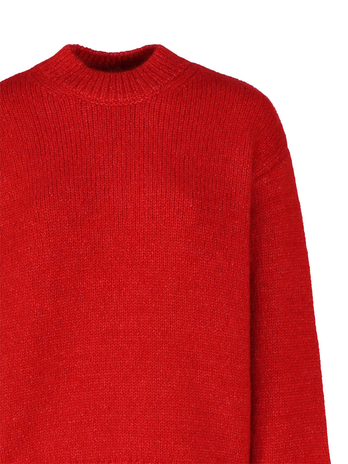 Jacquemus Sweaters Red Alpaca Wool