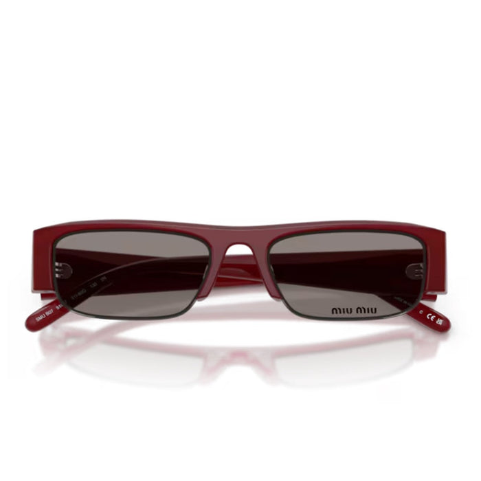 Miu 0mu B07s Bordeaux Acetato Occhiali Da Sole