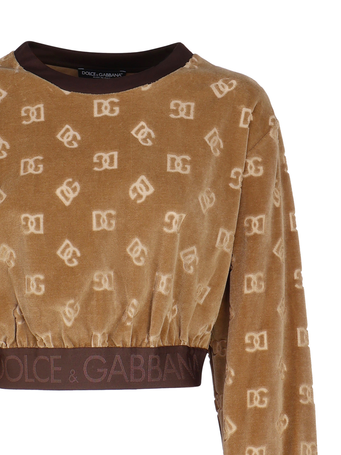 Dolce & Gabbana Sweaters Beige Cotton