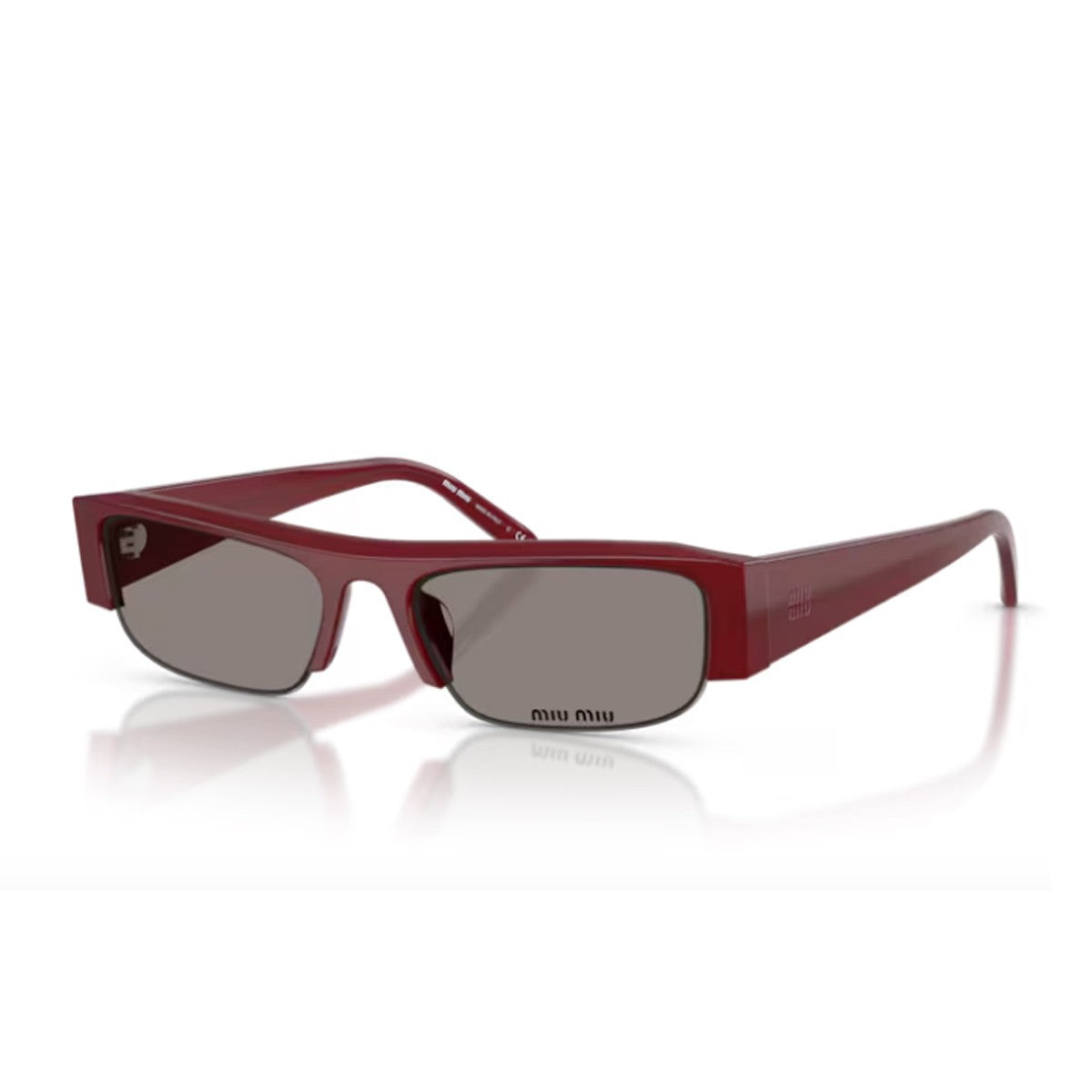 Miu 0mu B07s Burgundy Acetato Sunglasses