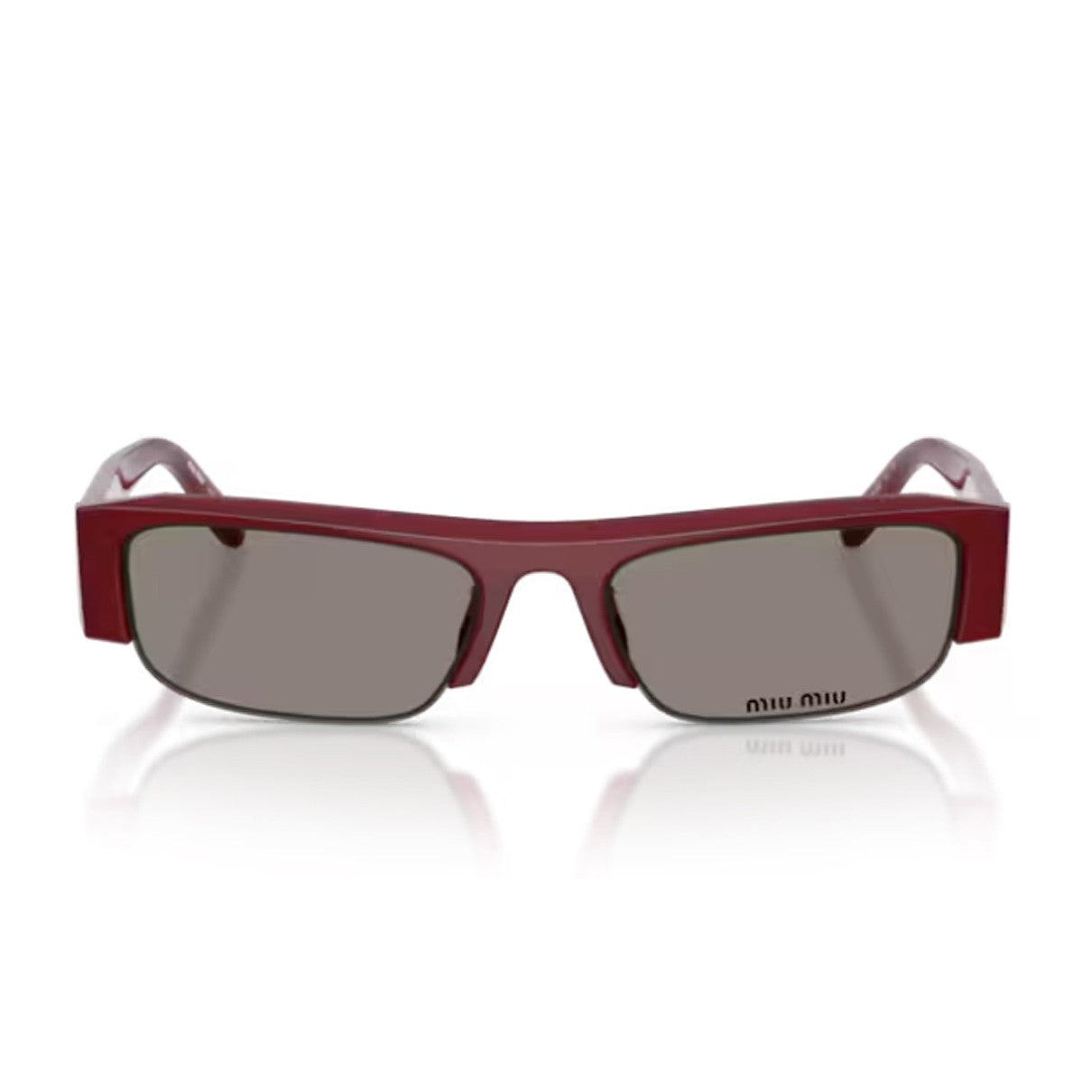 Miu 0mu B07s Burgundy Acetato Sunglasses