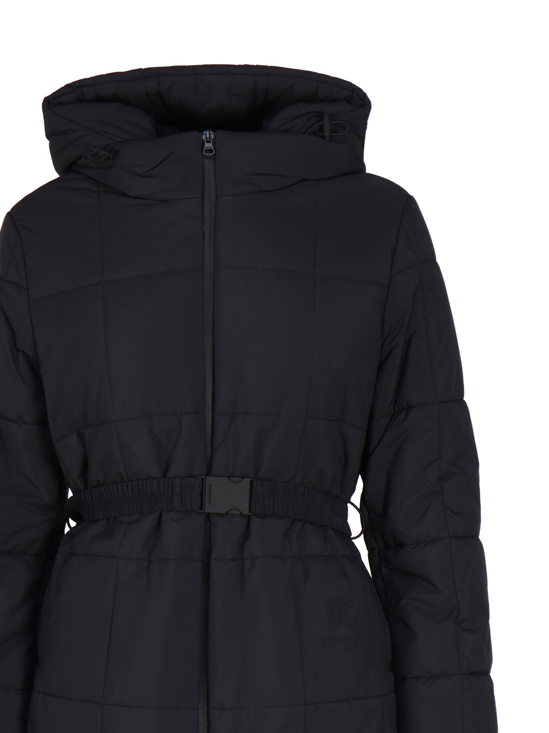 Burberry Coats Black Polyamide (nylon)