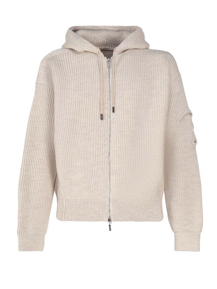 Jacquemus Sweaters Beige Wool