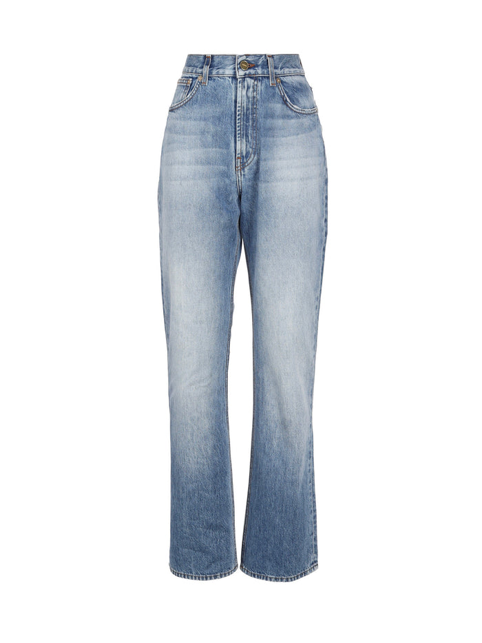 Jacquemus Jeans Blue Cotton