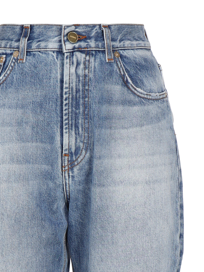 Jacquemus Jeans Blue Cotton