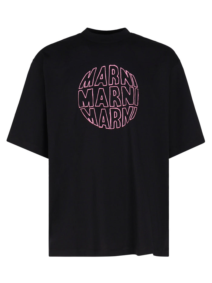 Marni T-Shirts And Polos Black Cotton