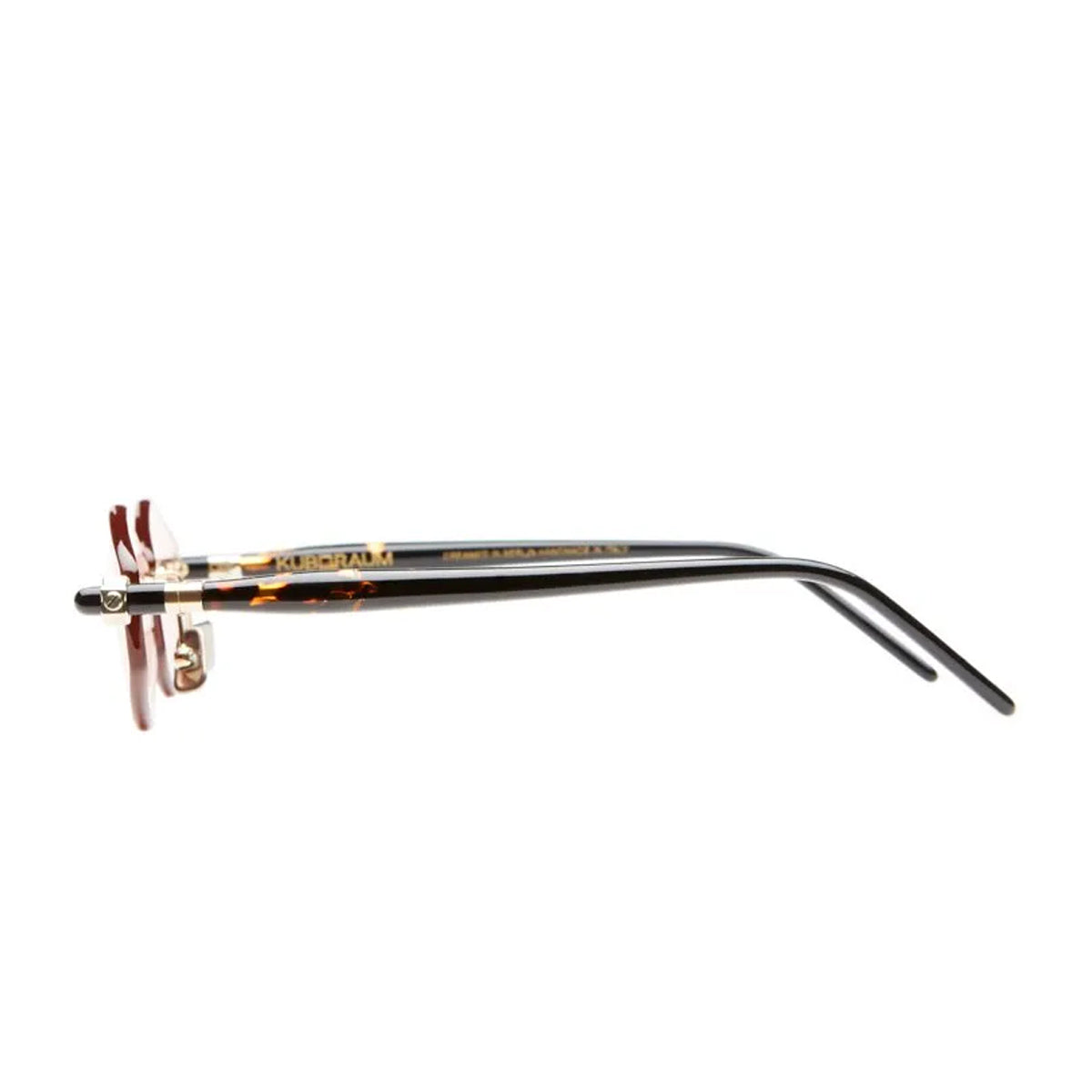 Kuboraum Maske P60 LG HB Light Gold- Havana Oro Acetate/ Metal Occhiali Da Sole