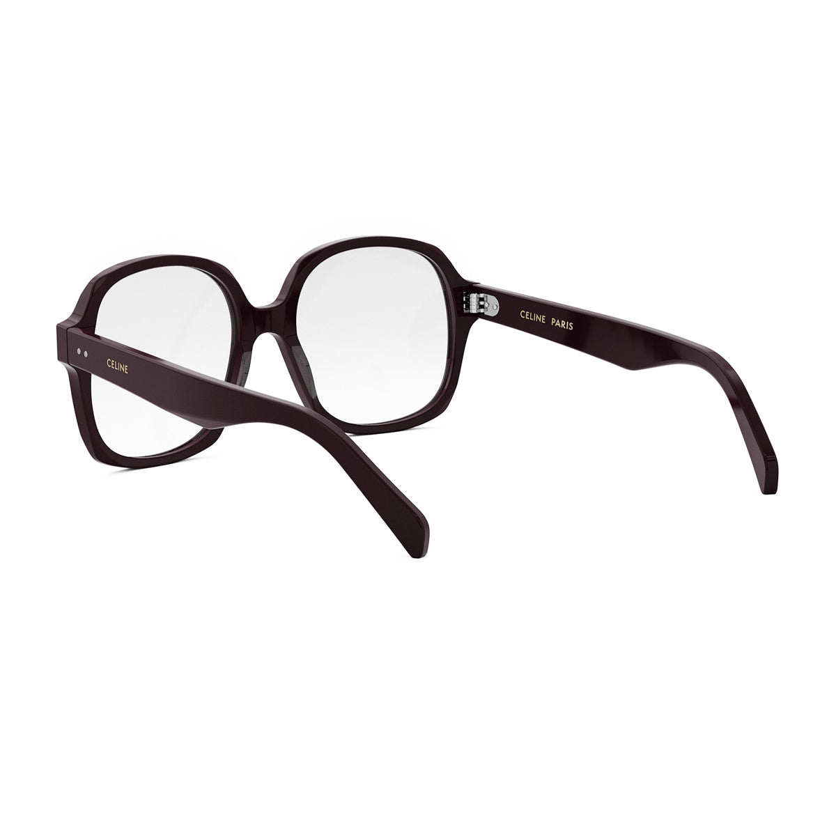 CL50151I CELINE Thin 069 Burgundy Rosso Acetate Occhiali Da Vista