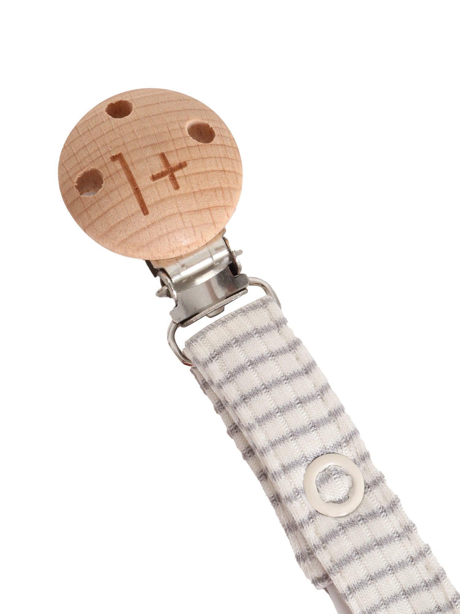 Pacifier holder Grey Cotton Modal Elastane Portaciuccio