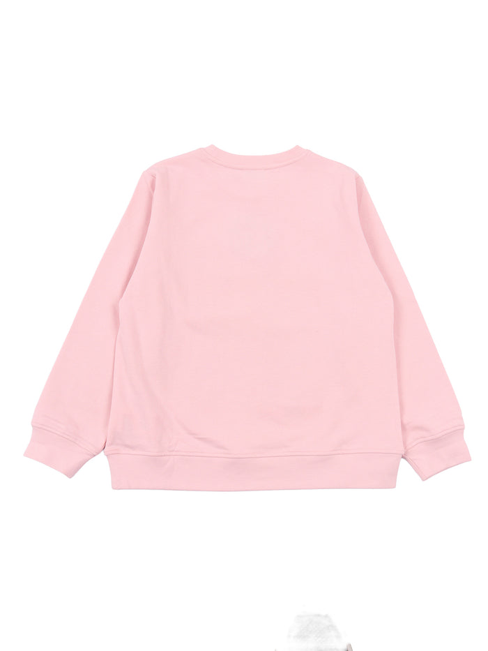 SWEATSHIRT Pink Cotton Elastane