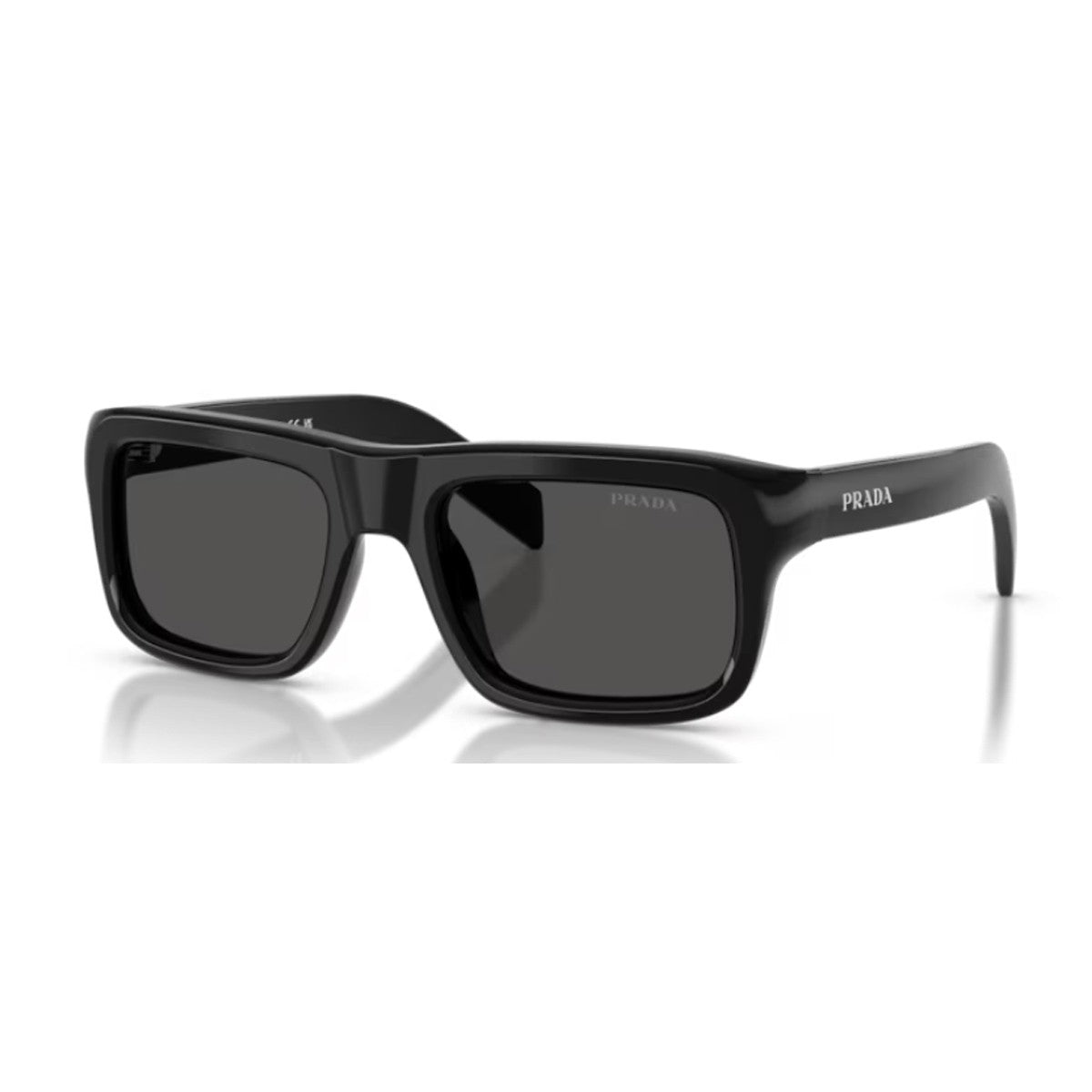 Prada Pr D11s Black Acetato Sunglasses
