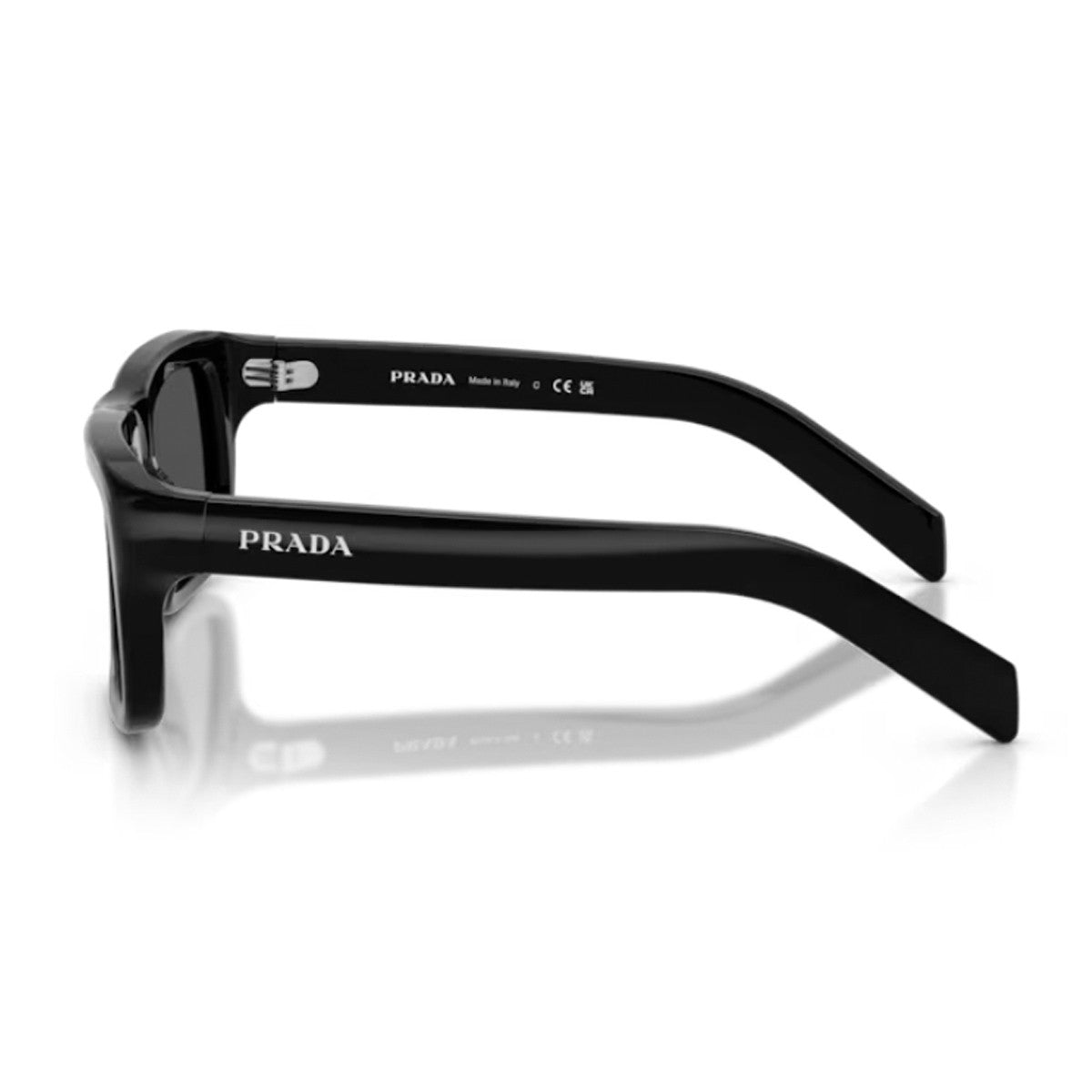 Prada Pr D11s Black Acetato Sunglasses
