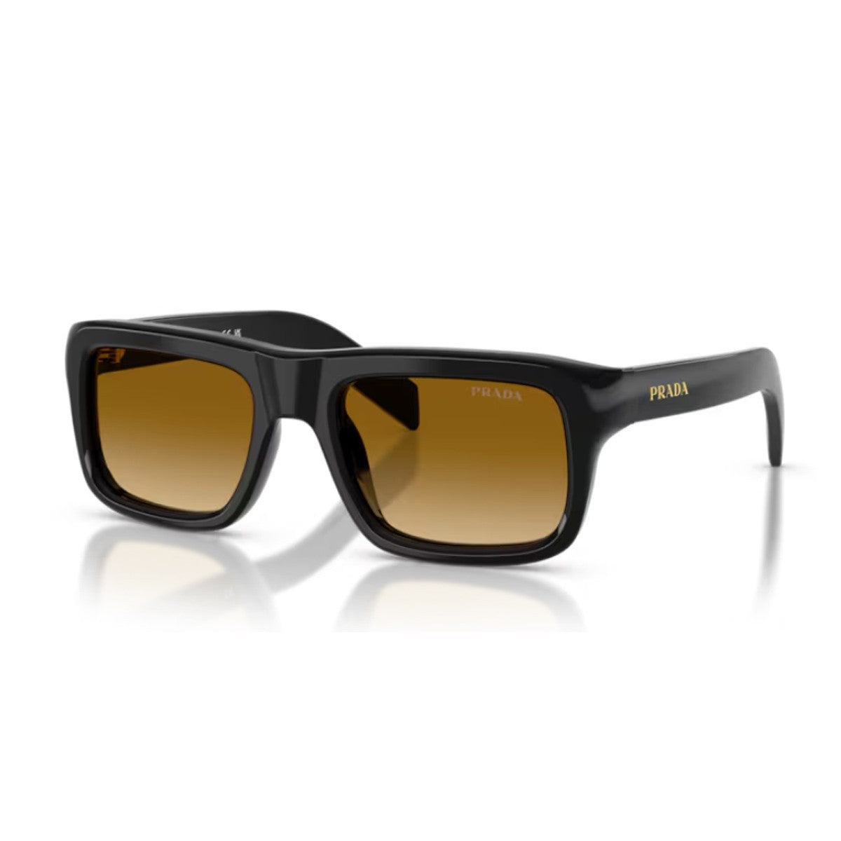 Prada Pr D11s Black Acetato Sunglasses