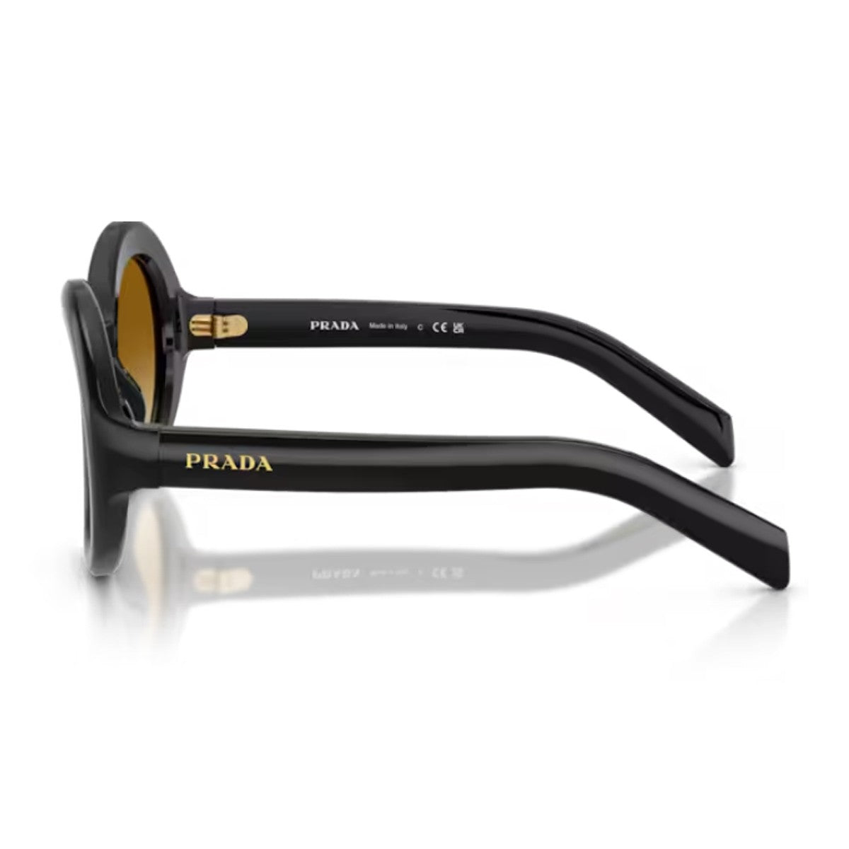 Prada Pr D11s Black Acetato Sunglasses