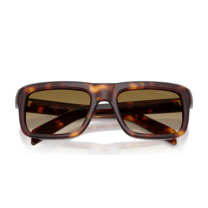 Prada Pr D11s Havana Acetato Sunglasses