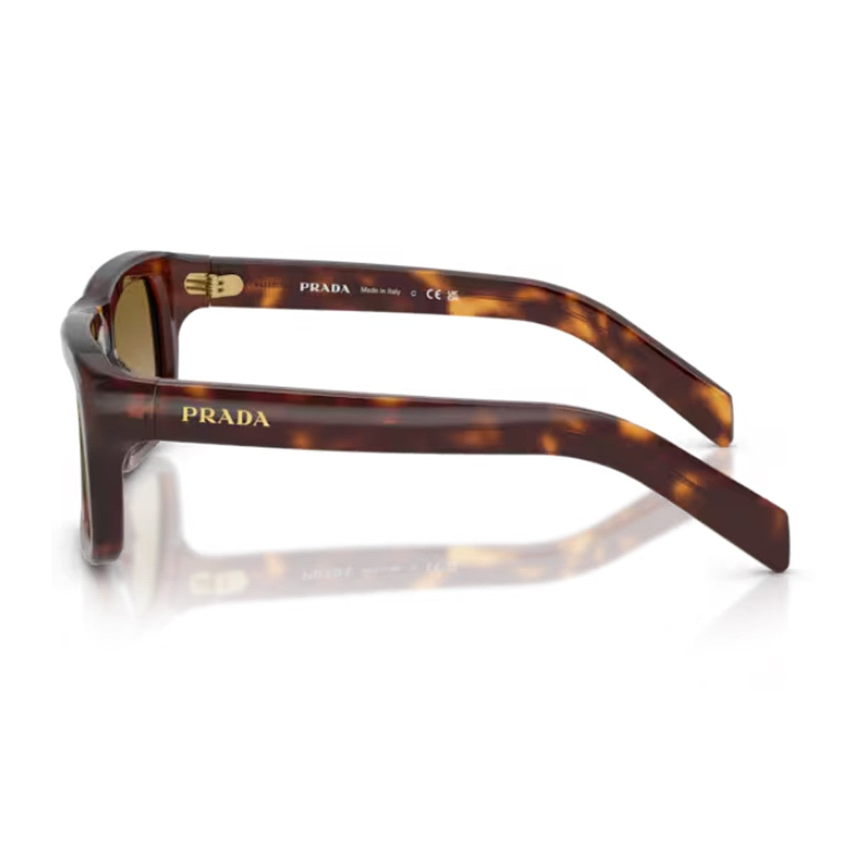 Prada Pr D11s Havana Acetato Sunglasses