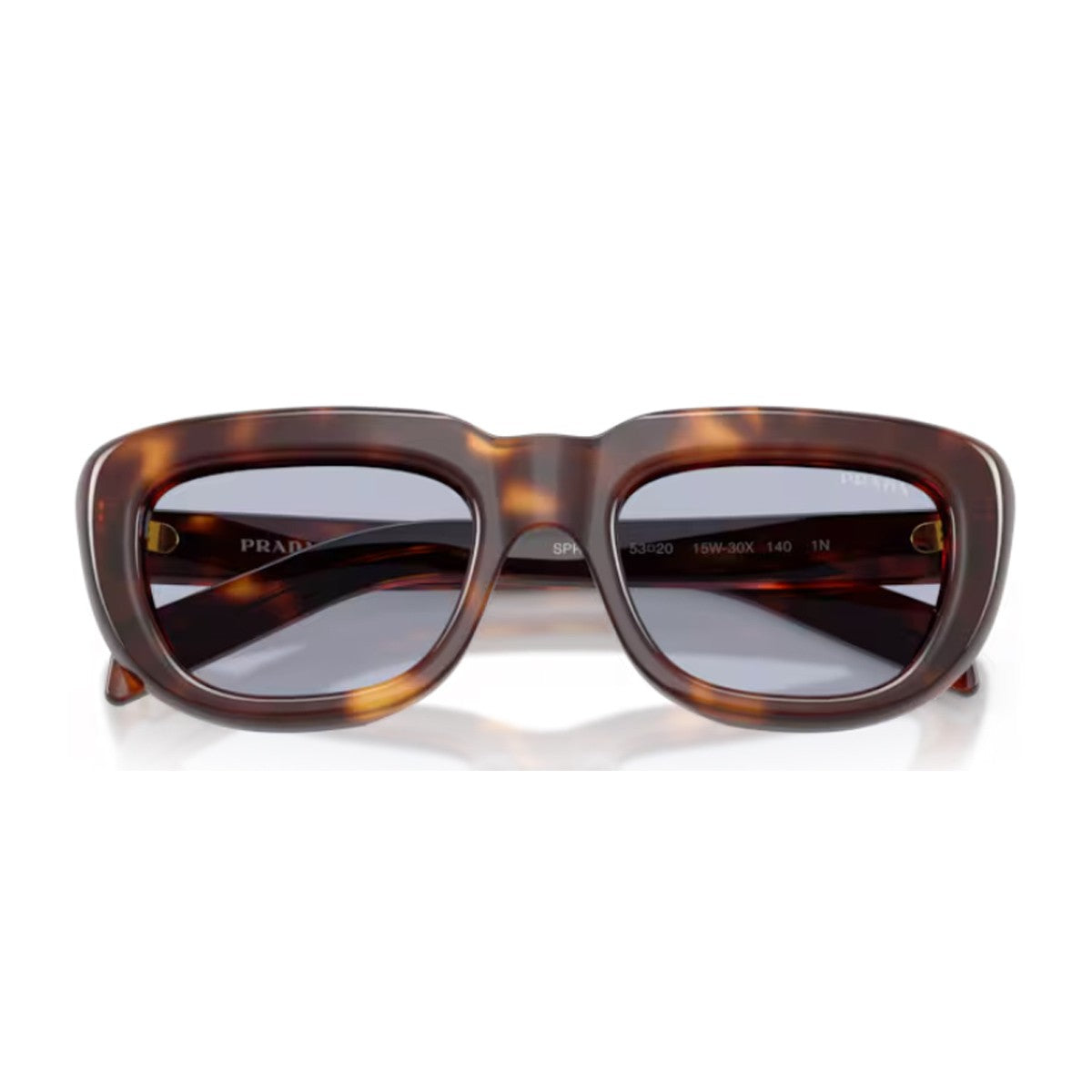 Prada Pr D07s Havana Acetato Sunglasses