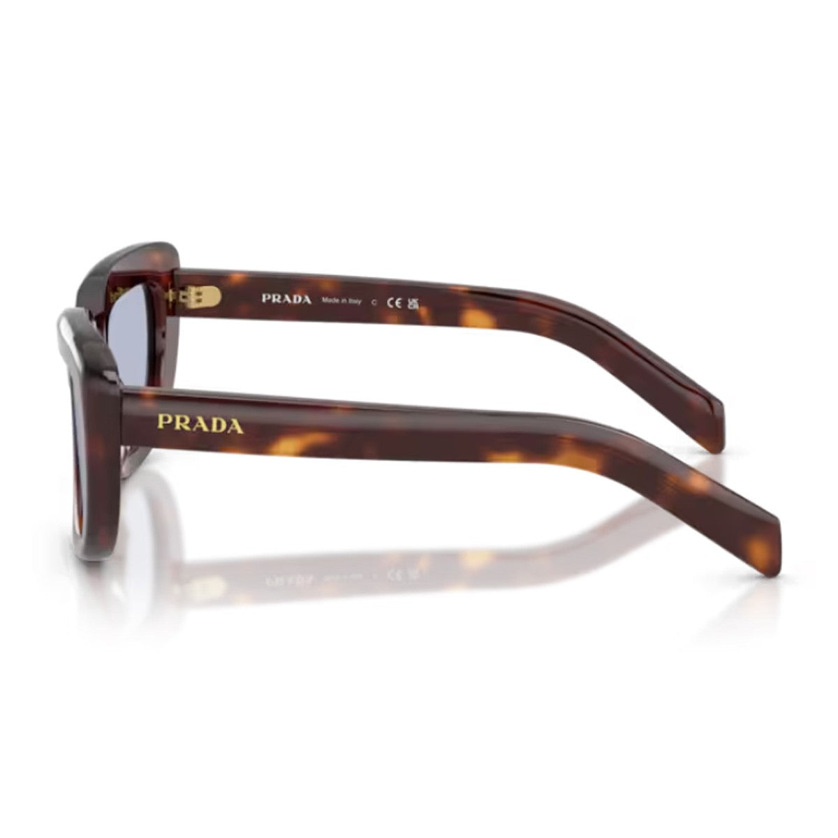 Prada Pr D07s Havana Acetato Sunglasses