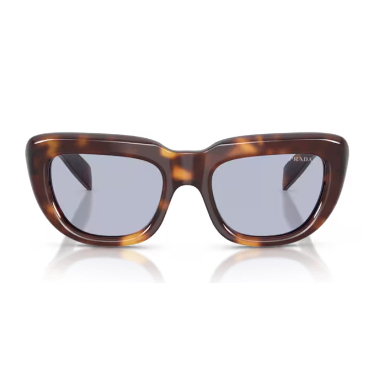 Prada Pr D07s Havana Acetato Sunglasses