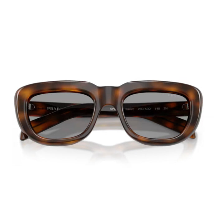 Prada Pr D07s Havana Acetato Sunglasses