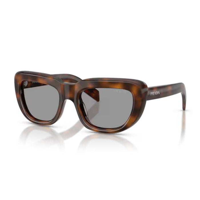Prada Pr D07s Havana Acetato Sunglasses