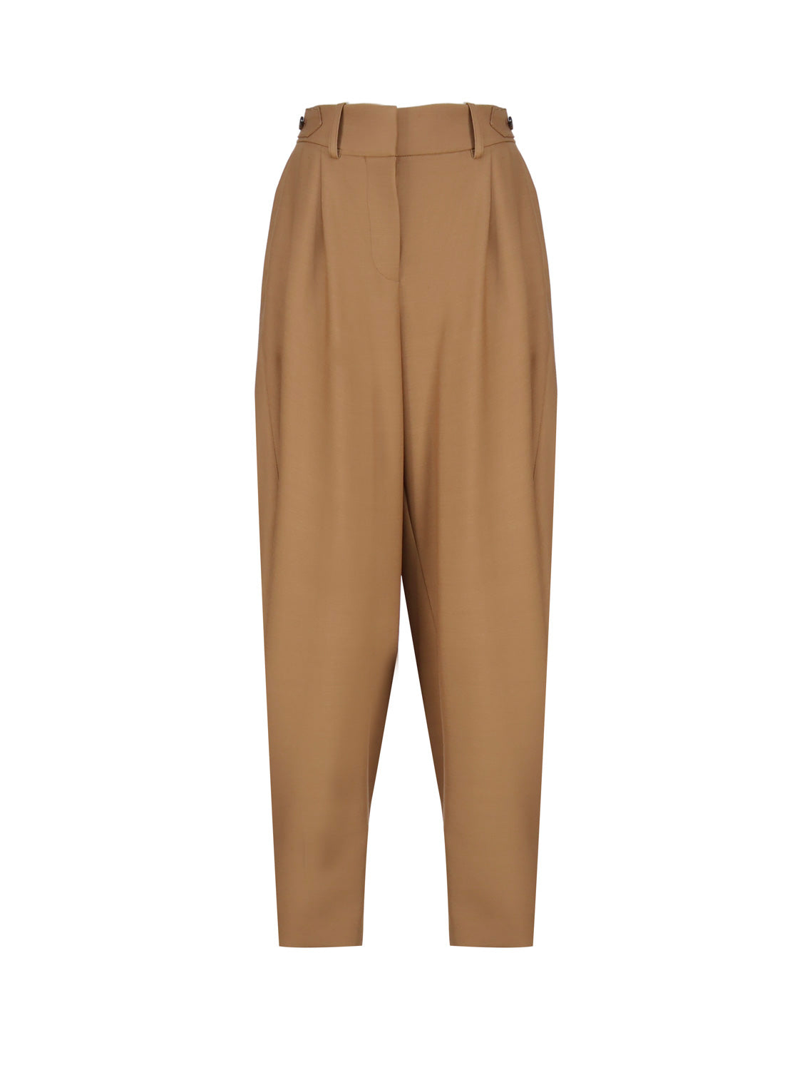 Stella Mccartney Trousers Beige Wool