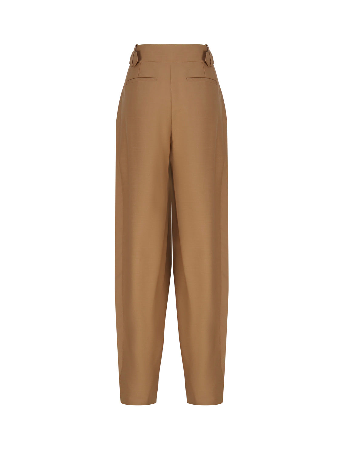 Stella Mccartney Trousers Beige Wool